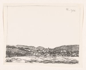 Lieu au lac de Starnberg - Henri Braakensiek