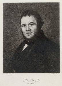 Portrait de Marie-Henri Beyle, dit Stendhal - Henri Bérengier
