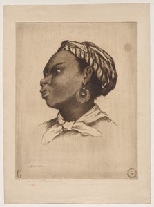 Une femme africaine, d