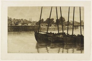 Bateaux au Radoub, Dieppe