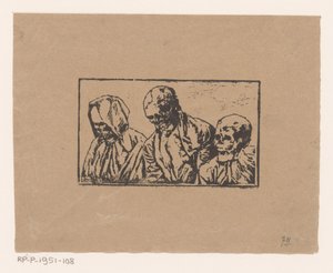 Trois morts - Henri Charles Guérard