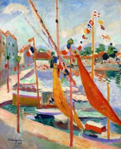 Le 14 juillet à St. Tropez - Henri Charles Manguin