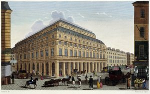 Le Théâtre Français. Gravure de Courvoisier - Henri Courvoisier Voisin