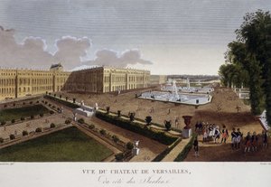 Château de Versailles côté jardins - Henri Courvoisier Voisin