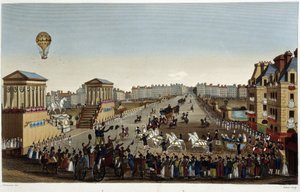 Entrée de Sa Majesté Louis XVIII à Paris - Henri Courvoisier Voisin