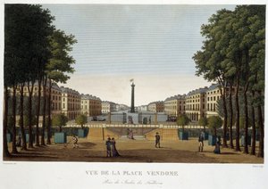 Place Vendôme, vue d