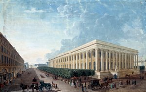 La Bourse et la Place de la Bourse à Paris