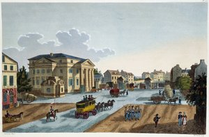 Vue de la Barrière Saint-Denis - Henri Courvoisier Voisin