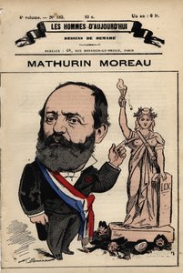 Caricature de Mathurin Moreau (1822-1912) de 