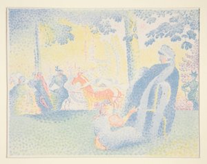 Champs-Élysées - Henri Edmond Cross