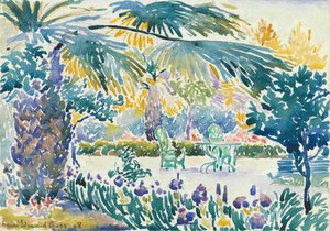 Jardin du peintre à Saint Clair - Henri Edmond Cross
