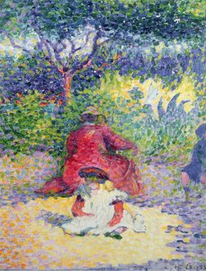 Dans le jardin