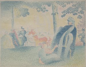 Dans le parc