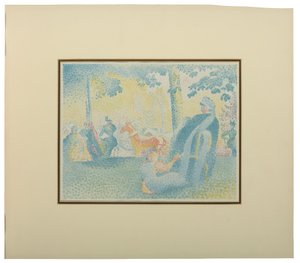 Les Champs Élysées, de Pan, 1898 - Henri Edmond Cross