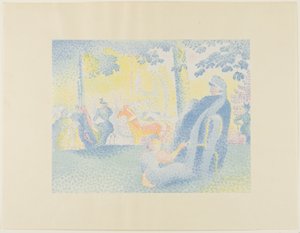 Les Champs-Élysées - Henri Edmond Cross