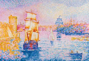 Port de Marseille, vers 1899 - Henri Edmond Cross