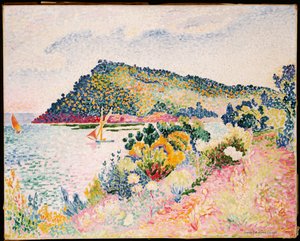 Le Cap Noir, Baie de Pramousquier, 1906 - Henri Edmond Cross