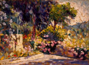La Terrasse fleurie, 1905