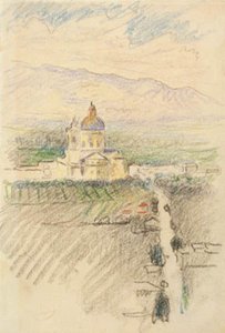 Vue sur Santa Maria degli Angeli près d