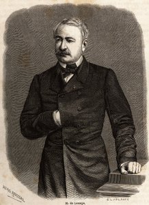 Portrait de Ferdinand de Lesseps (1805-1894)