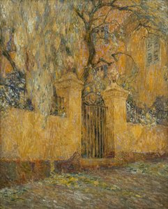 Le Portail - Henri Eugene Augustin Le Sidaner