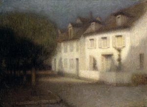 La maison, 1900 - Henri Eugene Augustin Le Sidaner