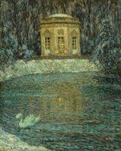 Le Pavillon de Musique sous la Neige