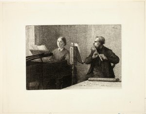 Une pièce de Schumann - Henri Fantin-Latour