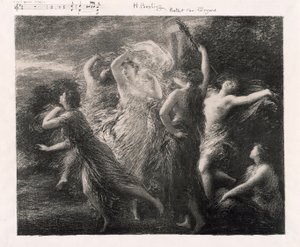 Danse des Troyens - Henri Fantin-Latour