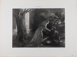 Début de la Walkyrie - Henri Fantin-Latour