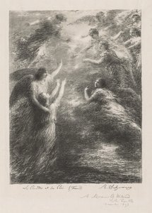 Le Paradis et le Péri - Henri Fantin Latour