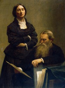 Portrait de M. et Mme Edwards - Ignace Henri Jean Fantin Latour