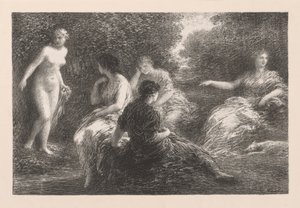 Les Baigneurs - Henri Fantin-Latour