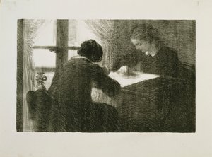 Les Brodeuses, No. 2 - Henri Fantin-Latour
