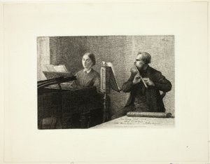 Une pièce de Schumann - Ignace Henri Jean Fantin Latour