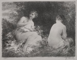 Baigneurs - Ignace Henri Jean Fantin Latour
