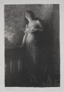 Confidant dans la nuit - Ignace Henri Jean Fantin Latour
