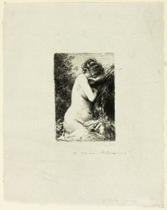 Femme en pleurs : Étude d