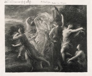 Danse des Troyens - Ignace Henri Jean Fantin Latour