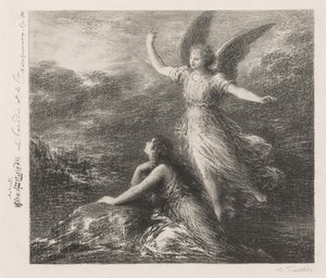 Début du Paradis et la Péri (Deuxième planche)