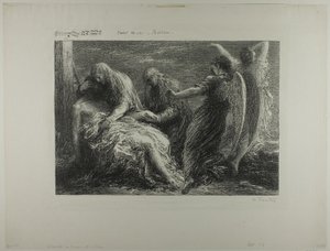 Descente de croix - Ignace Henri Jean Fantin Latour