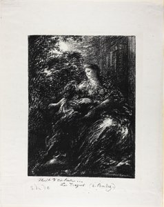 Duo des Troyens, sixième plaque - Ignace Henri Jean Fantin Latour
