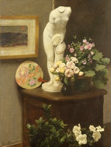 Fleurs et objets divers - Ignace Henri Jean Fantin Latour