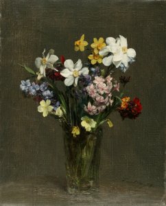 Fleurs dans un vase - Henri Fantin Latour