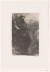 Harold en Italie. Dans les montagnes - Ignace Henri Jean Fantin Latour