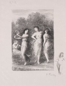 La jeune malade - Ignace Henri Jean Fantin Latour