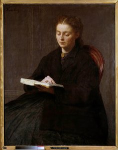 La lecture - Ignace Henri Jean Fantin Latour