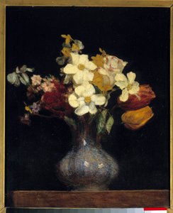 Narcisse et tulipes - Ignace Henri Jean Fantin Latour