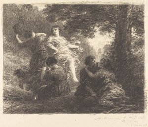 Pastorale - Ignace Henri Jean Fantin Latour