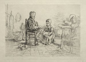 Épluchage de pommes de terre